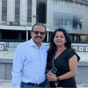 Jay Ayyappan & Sajeena Jayaprakash